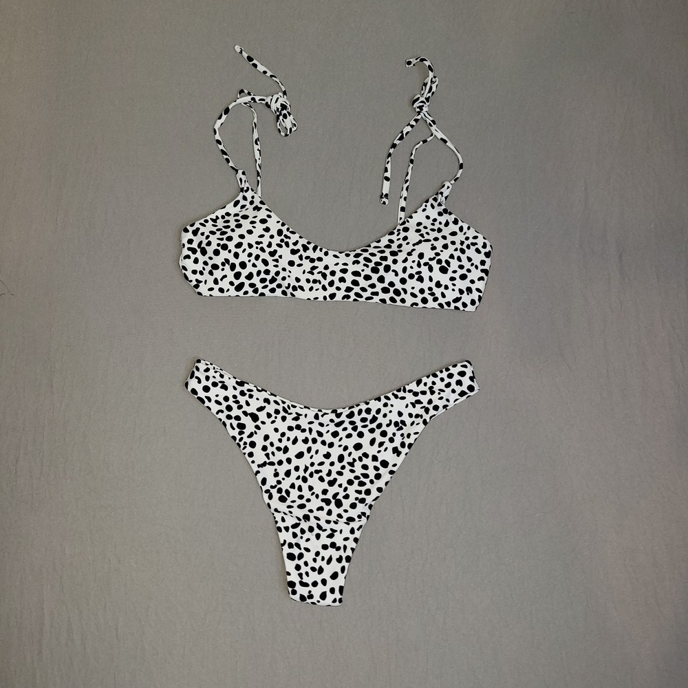 Zaful bikini‎ size small Black & White EUC - Picture 4 of 4
